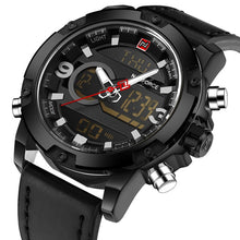 Load image into Gallery viewer, NAVIFORCE Luxury Brand Men Analog Digital Leather Sports Watches Men's Army Military Watch Man Quartz Clock Relogio Masculino
