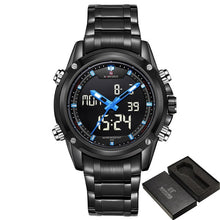 Load image into Gallery viewer, NAVIFORCE Luxury Brand Men Sports Army Military Watches Men&#39;s Quartz Analog LED Clock Male Waterproof Watch relogio masculino