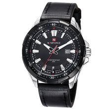 Load image into Gallery viewer, 2017 NEW Fashion Casual NAVIFORCE Brand Waterproof Quartz Watch Men Military Leather Sports Watches Man Clock Relogio Masculino