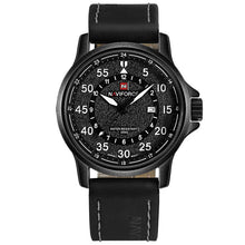 Load image into Gallery viewer, NAVIFORCE Top Luxury Brand Men Sports waterproof Watches Men&#39;s Quartz Clock Man Leather Military Wrist Watches Relogio Masculino