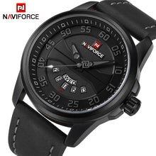 Load image into Gallery viewer, New Luxury Brand NAVIFORCE Men Fashion Casual Watches Men's Quartz Clock Man Leather Strap Army Military Sports Wrist Watch