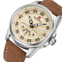 Load image into Gallery viewer, New Luxury Brand NAVIFORCE Men Fashion Casual Watches Men's Quartz Clock Man Leather Strap Army Military Sports Wrist Watch