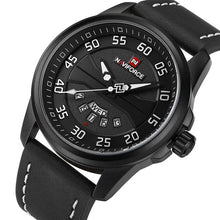 Load image into Gallery viewer, New Luxury Brand NAVIFORCE Men Fashion Casual Watches Men's Quartz Clock Man Leather Strap Army Military Sports Wrist Watch