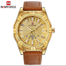 Load image into Gallery viewer, 2018 NEW NAVIFORCE Luxury Brand Men's Quartz Watches Men Fashion Casual Leather Sports Watch Man Date Clock Relogio Masculino