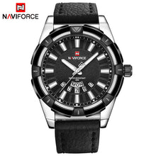 Load image into Gallery viewer, 2018 NEW NAVIFORCE Luxury Brand Men's Quartz Watches Men Fashion Casual Leather Sports Watch Man Date Clock Relogio Masculino