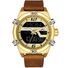 Load image into Gallery viewer, NAVIFORCE Luxury Brand Men Fashion Sports Watches Men's Waterproof Quartz Date Clock Man Leather Army Military Wrist Watch