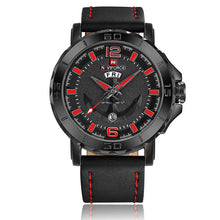 Load image into Gallery viewer, 2018 New Top Luxury Brand Naviforce Leather Strap Sports Watches Men Quartz Clock Sports Military Wrist Watch Relogio masculino