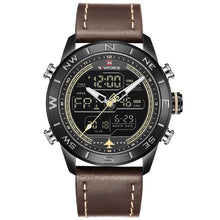 Load image into Gallery viewer, 2018 Mens Watches Top Brand NAVIFORCE Men Fashion Sport Watch Male Waterproof Quartz Digital Led Clock Mens Military Wristwatch